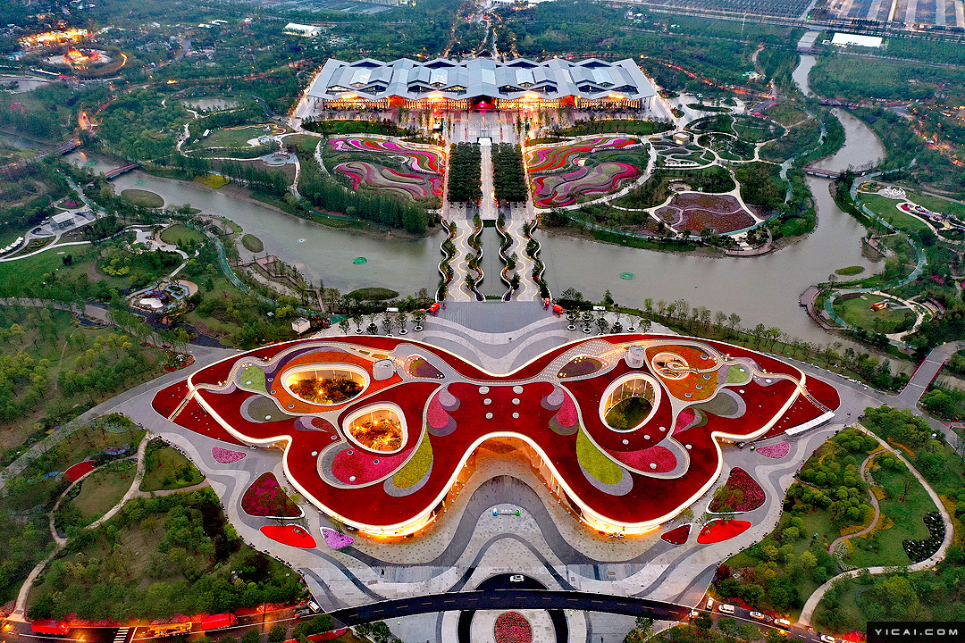 第十届中国花博会在上海崇明盛大开幕丨精彩视界